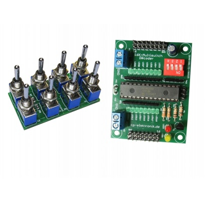 Multiswitch-Systeme für 35/40 MHz und 2,4 GHz Sender